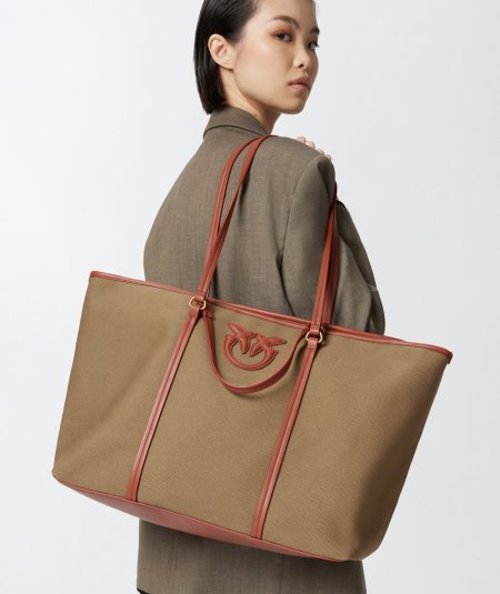BORSA SHOPPER MIRANDA EXTRA CANVAS