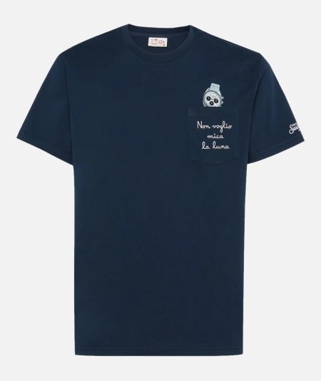 T-SHIRT LUNA WATCH 61 EMB - Duepistudio ***** Abbigliamento, Accessori e Calzature | Uomo - Donna