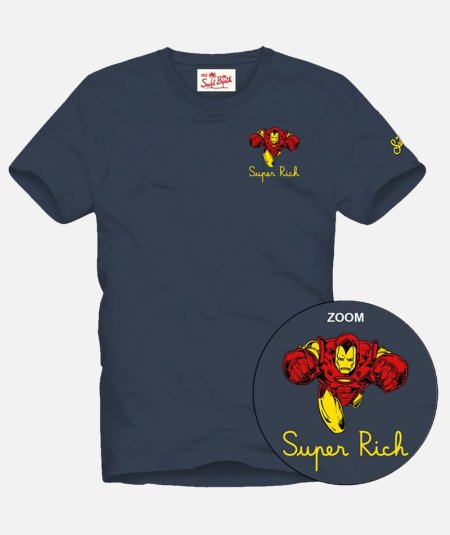 T-SHIRT IRON MAN FERRO 61 EMB - Duepistudio ***** Abbigliamento, Accessori e Calzature | Uomo - Donna