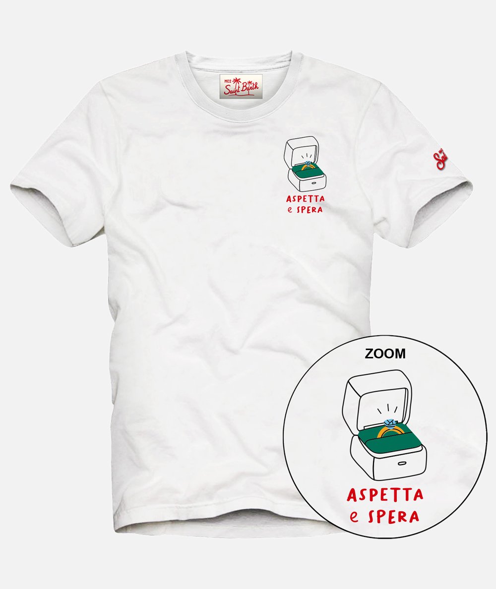 T-SHIRT ASPETTA SPERA 01N EMB