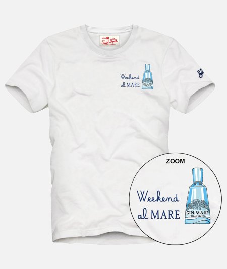 T-SHIRT WEEKEND GIN MARE 01N EMB - Duepistudio ***** Abbigliamento, Accessori e Calzature | Uomo - Donna