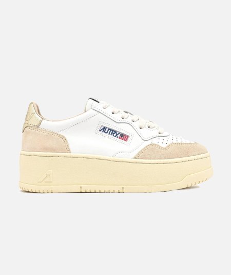 SNEAKERS PLATFORM LOW WOM LEATH / SUEDE - Duepistudio ***** Abbigliamento, Accessori e Calzature | Uomo - Donna