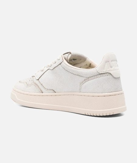 Sneakers medalist low in suede craccato