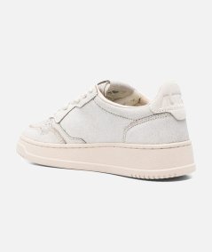 Sneakers medalist low in suede craccato