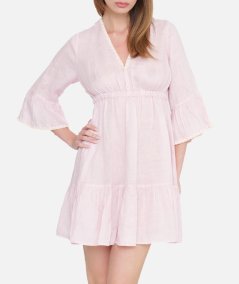 ABITO CORTO LINEN 21H10 EMB