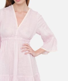 ABITO CORTO LINEN 21H10 EMB