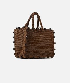 Borsa Colette Rafia Beads