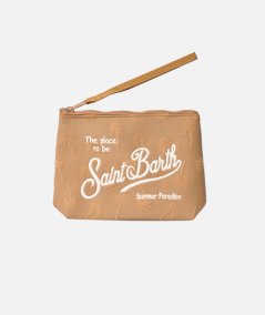 Pochette Terry Embossed Palm