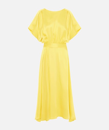 Abito midi con pannello asimmetrico - Duepistudio ***** Abbigliamento, Accessori e Calzature | Uomo - Donna