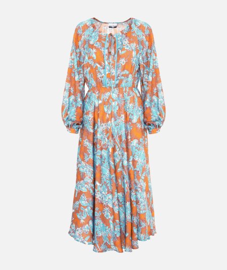 Abito midi stampato - Duepistudio ***** Abbigliamento, Accessori e Calzature | Uomo - Donna