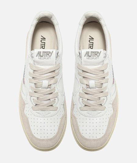 SNEAKERS MEDALIST LOW MAN LEATH / SUEDE