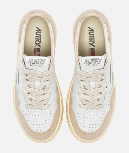 SNEAKERS MEDALIST LOW WOM - LEAT/SUEDE