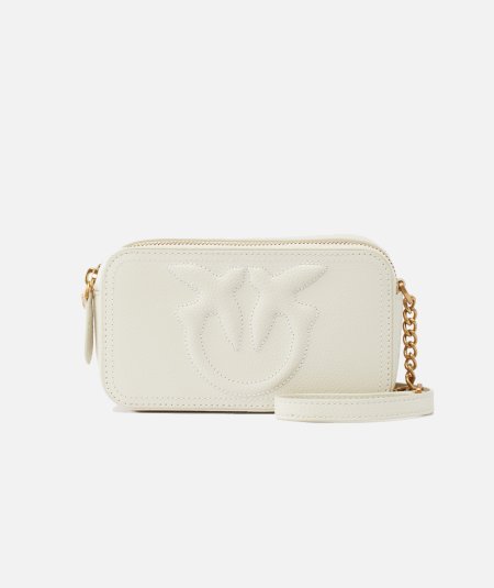 Small shoulder bag with embossed Love Birds logo - Duepistudio ***** Abbigliamento, Accessori e Calzature | Uomo - Donna