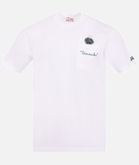 T-SHIRT STAR WATCH 01N EMB - Duepistudio ***** Abbigliamento, Accessori e Calzature | Uomo - Donna