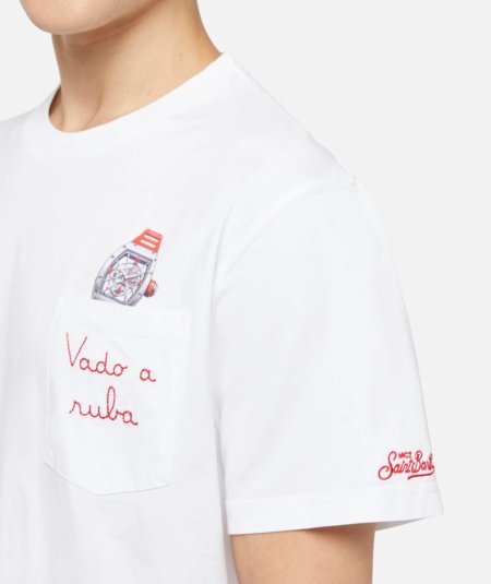 T-SHIRT VADO A RUBA 01N EMB
