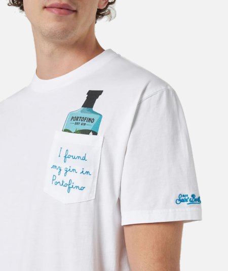 T-shirt Austin con stampa Portofino