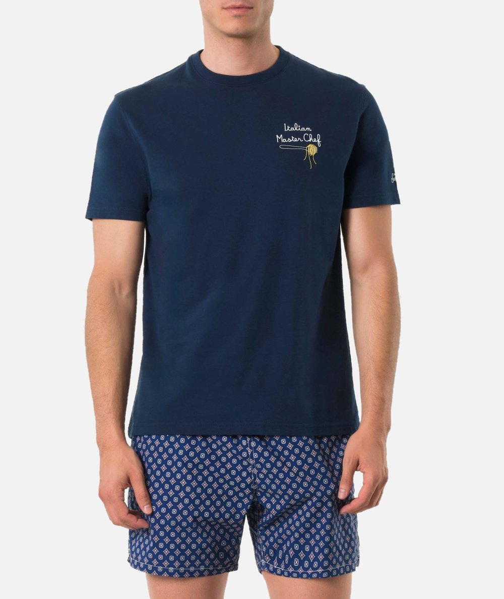 T-SHIRT ITALIAN CHEF EMB