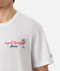 T-shirt con stampa Italian Aperol Spritz Please