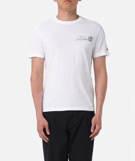 T-shirt con stampa I am Gintleman - Duepistudio ***** Abbigliamento, Accessori e Calzature | Uomo - Donna