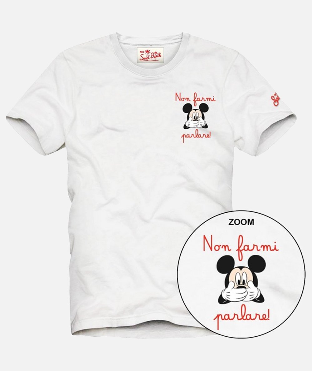 T-SHIRT MICKEY PARLARE 01N EMB