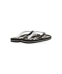Flip flops with logo