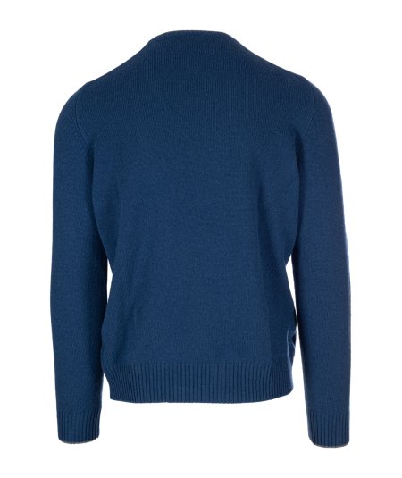 Super Geelong 2-ply wool crewneck sweater