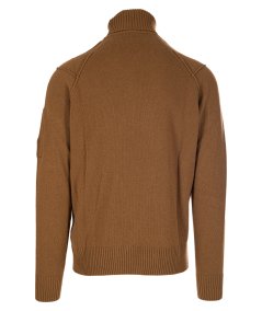 Lambswool turtleneck sweatshirt