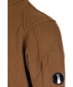 Lambswool turtleneck sweatshirt
