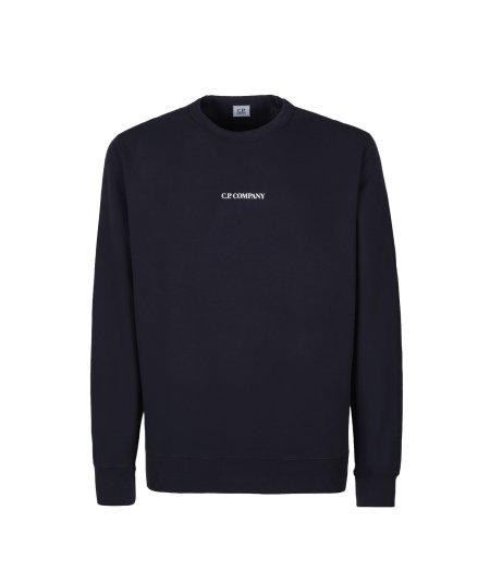 Sweatshirt with logo in light fleece