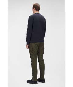 Sweatshirt with logo in light fleece