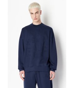 Crew neck sweatshirt in modal blend