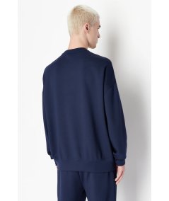 Crew neck sweatshirt in modal blend