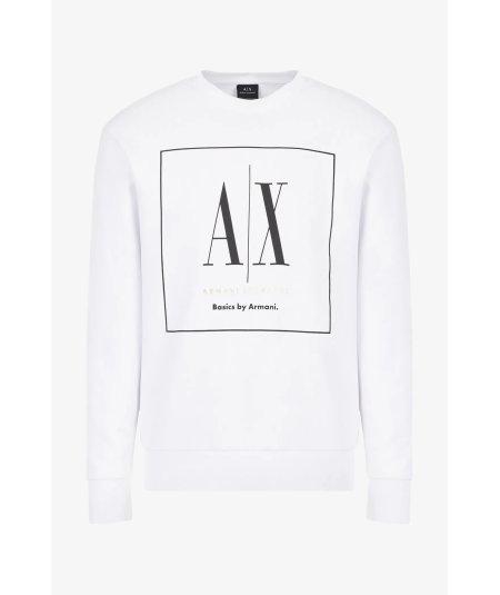 Crew neck sweatshirt in organic cotton - Duepistudio ***** Abbigliamento, Accessori e Calzature | Uomo - Donna