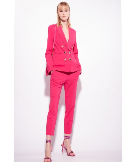 Pantaloni cigarette-fit stretch - BELLO