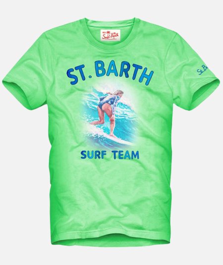 T-shirt S. Barth Surf Team - Duepistudio ***** Abbigliamento, Accessori e Calzature | Uomo - Donna