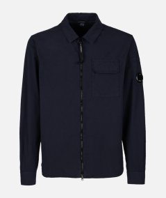Gabardine Zipped Overshirt