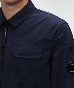 Overshirt Gabardine Zipped