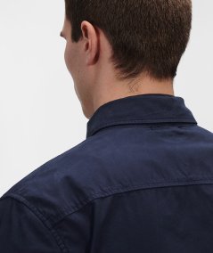 Overshirt Gabardine Zipped