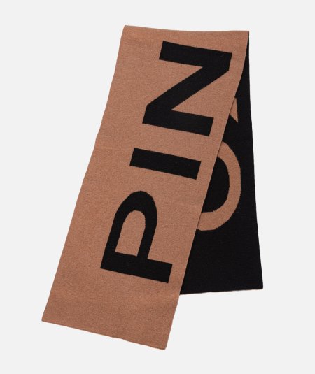 Wool and Cashmere Maxi Logo Scarf - SOGLIOLA - Duepistudio ***** Abbigliamento, Accessori e Calzature | Uomo - Donna