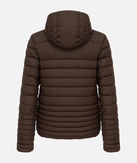 Recycled essential hooded jacket
