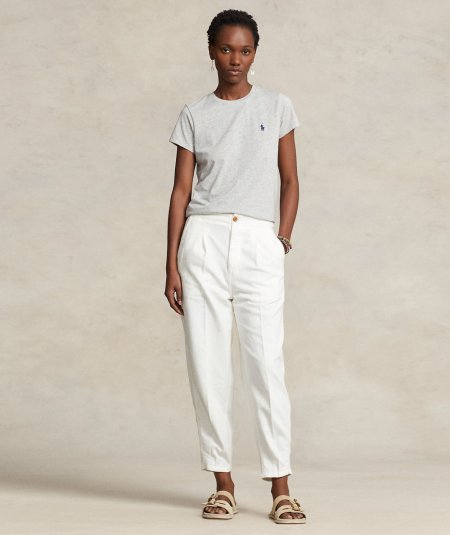 Crew-neck t-shirt in cotton jersey