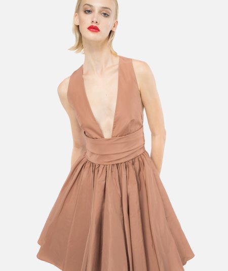 Taffeta Mini Dress