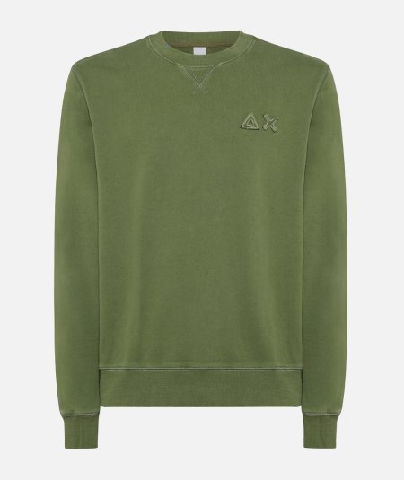 Vintage Broken Fl. Crewneck Sweatshirt - Duepistudio ***** Abbigliamento, Accessori e Calzature | Uomo - Donna