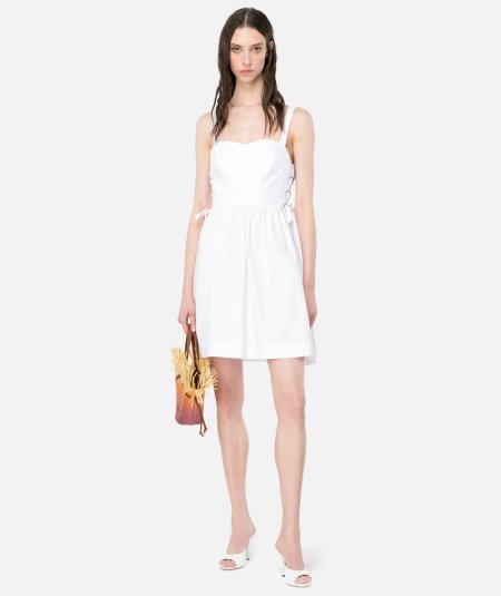 Mini Dress With Side Strings - Duepistudio ***** Abbigliamento, Accessori e Calzature | Uomo - Donna