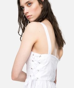 Mini Dress With Side Strings