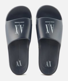 Slider slippers with logo