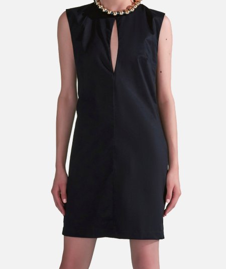 Dress with necklace