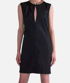 Dress with necklace