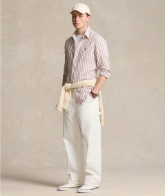 Striped linen shirt