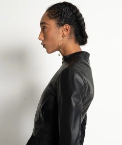Leather jacket